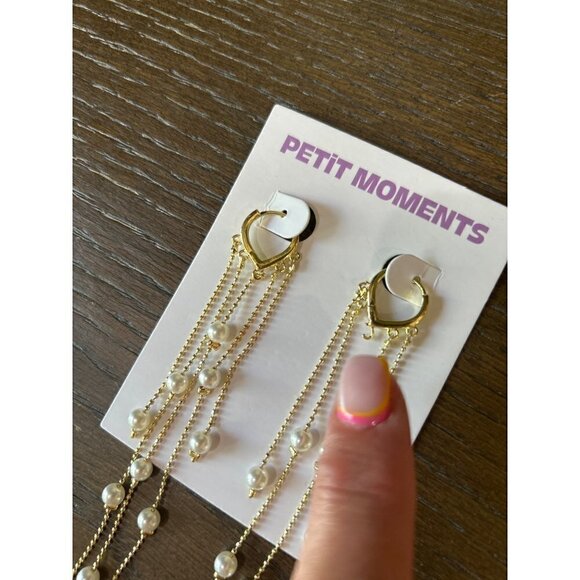 petit moments Copacabana Earrings Gold Womens Size OS - Picture 4 of 7